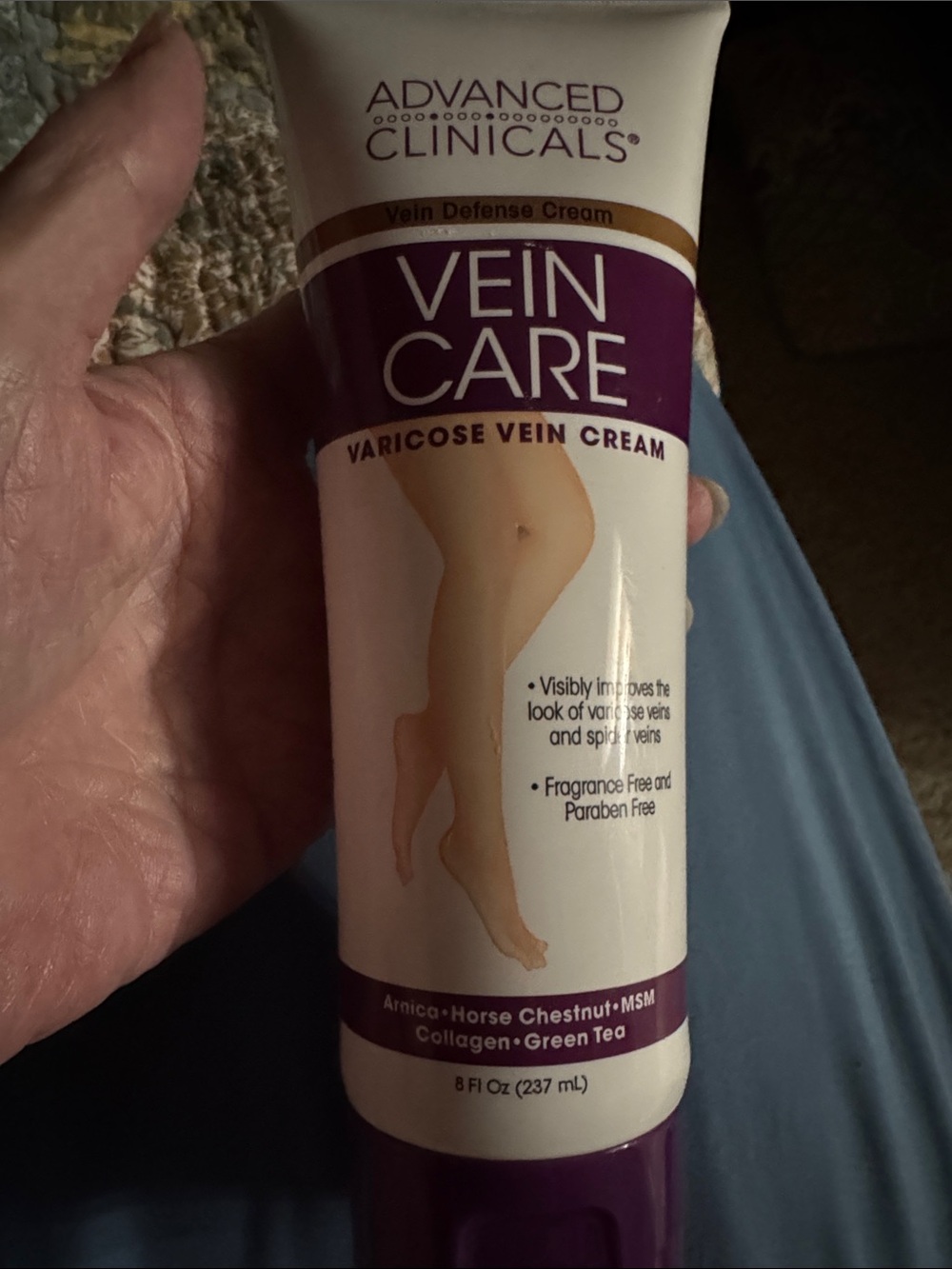 Vein Care Varicose Vein Cream - Purple/White New unopened